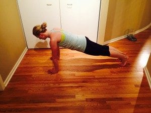 No equipment workout asweatlife fabfitchicago plank