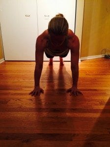 No equipment workout asweatlife fabfitchicago oblique twist pushup