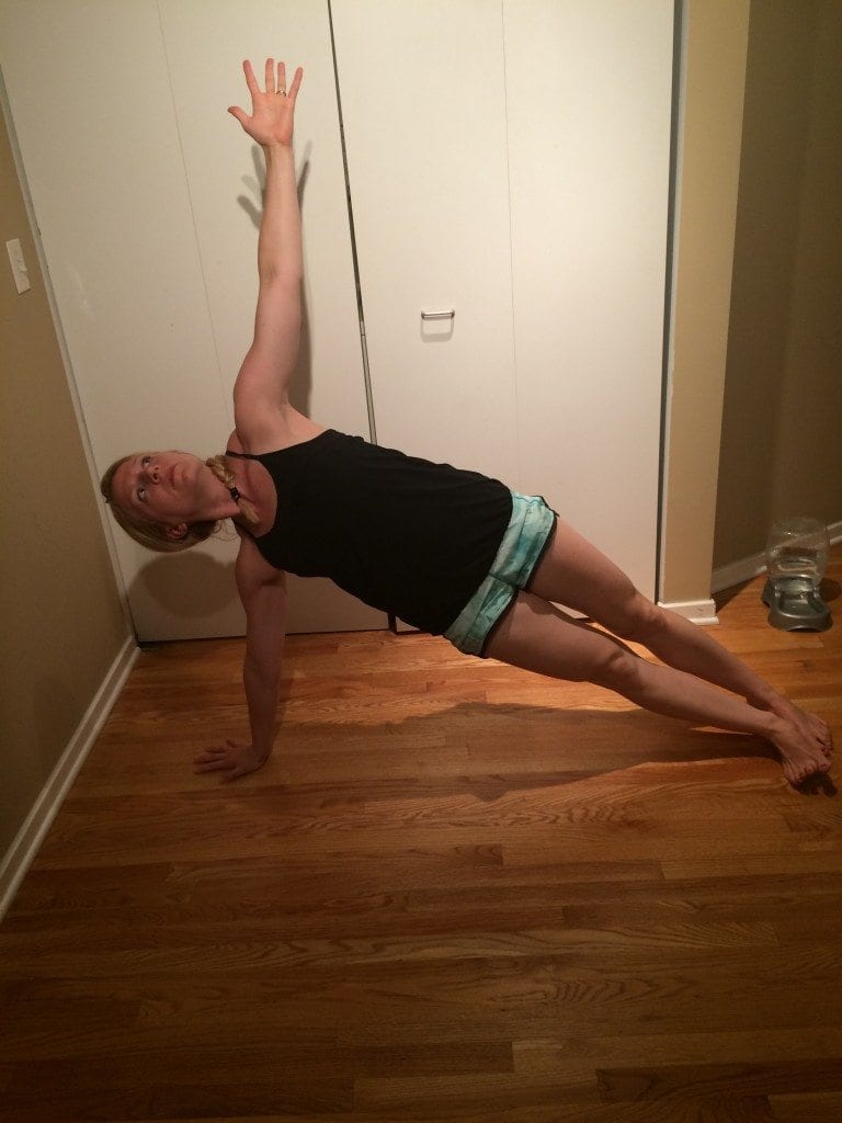 Workout Routine side plank fabfitchicago a sweat life
