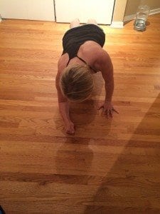 Workout Routine plank