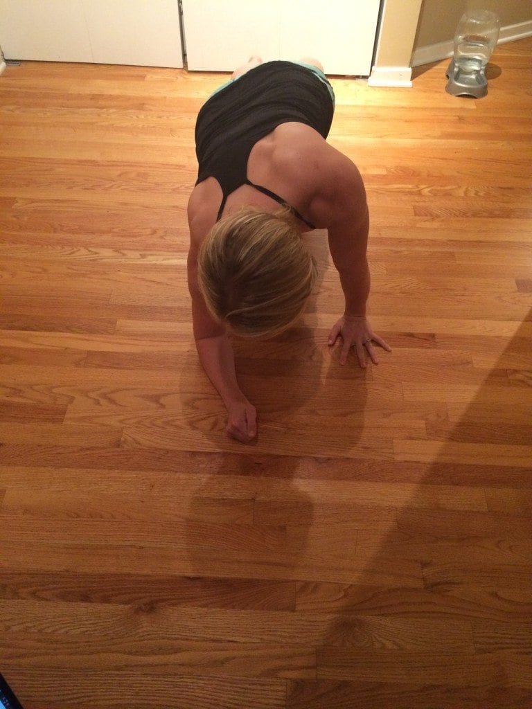 Workout Routine plank