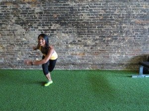 asweatlife fabfitchicago crosstownfitness workout at home no equipment workout side speed skater