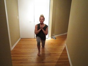 asweatlife workout lunge jump