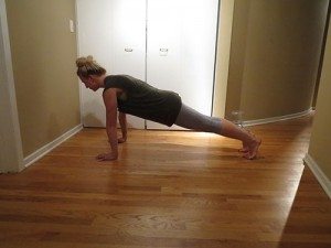 asweatlife bodyweight workout plank walk