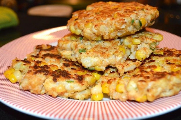 Asweatlife patty's patties, veggie burgers, corn patties