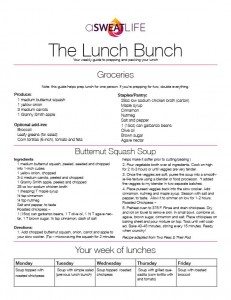 aSweatlife butternut squash soup crockpot recipe fall soup recipe lunch prep lunch bunch