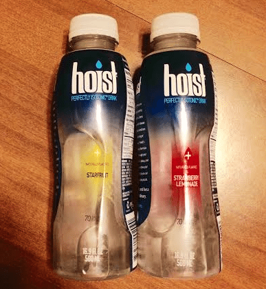 Hoist isotonic water for runners