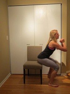 asweatlife scaling your workout squat option