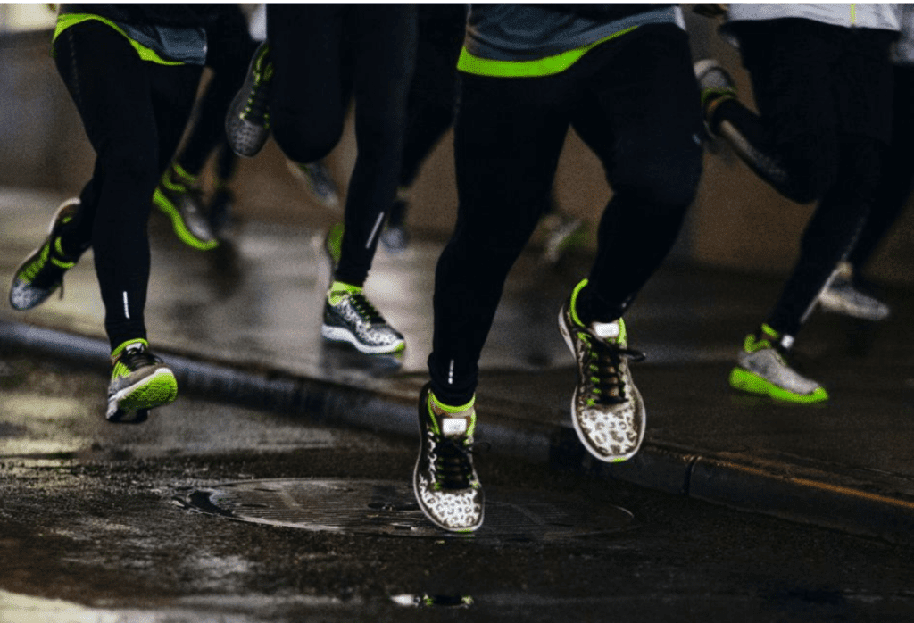 Nike flash shoes Chiberia Challenge with A Sweat Life