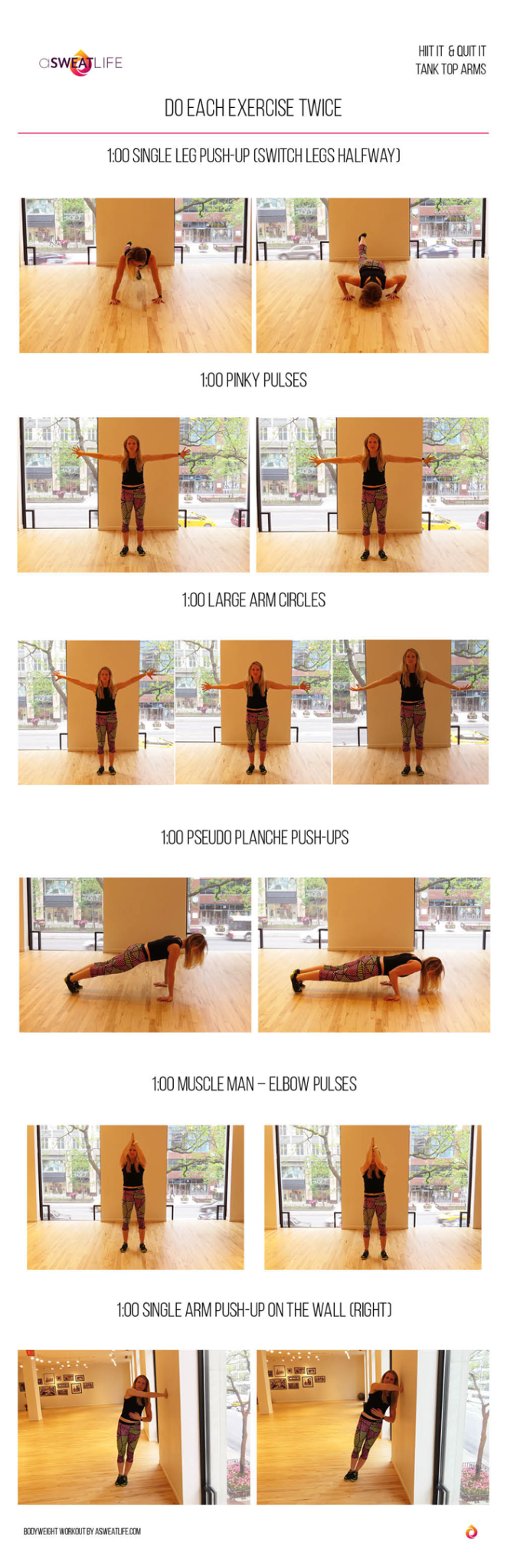 Tone Your Arms in Just 6 Moves - aSweatLife