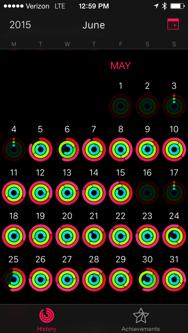 apple watch workout app weights