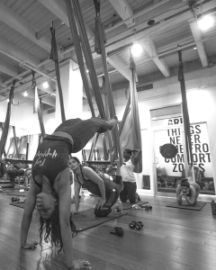 Sweatworking at AIR Aerial Fitness