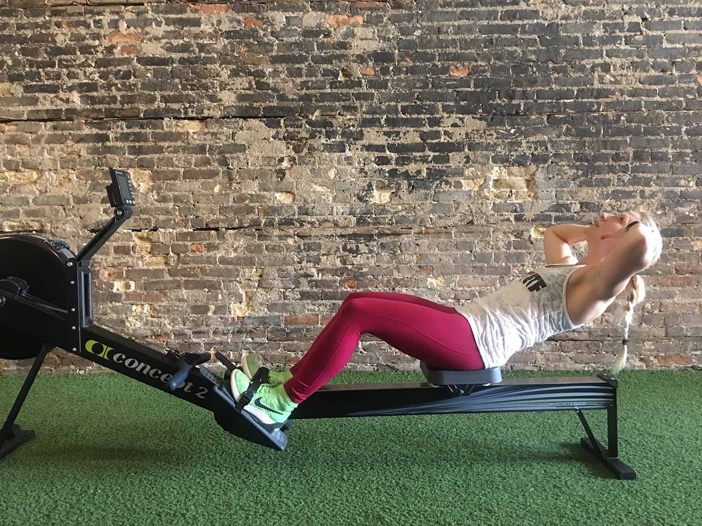 Rowing sit ups sale