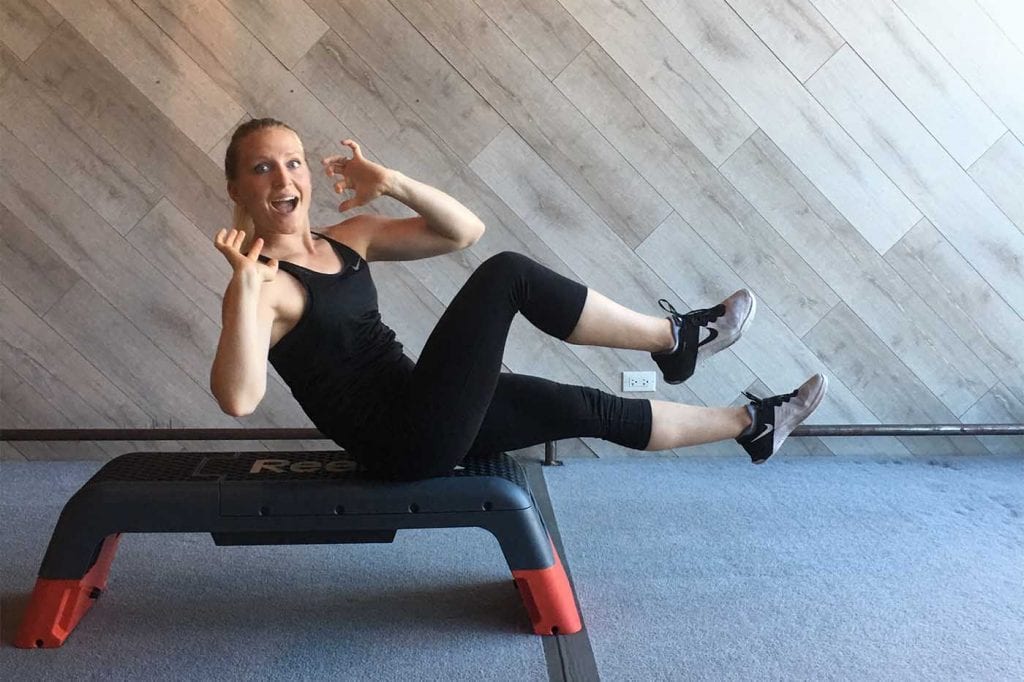 Your 25-Minute AMRAP Workout With a Step - aSweatLife