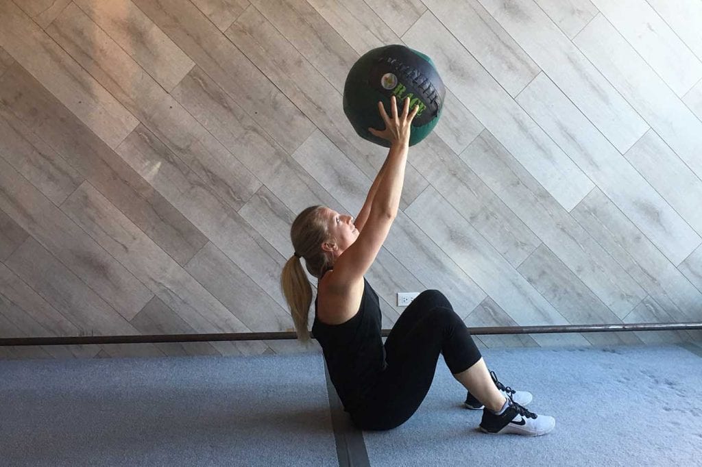 A 30Minute Workout With Just a Med Ball aSweatLife