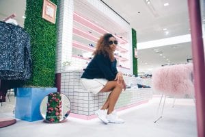 Skylar Diggins Nordstrom x Nike shop Chicago