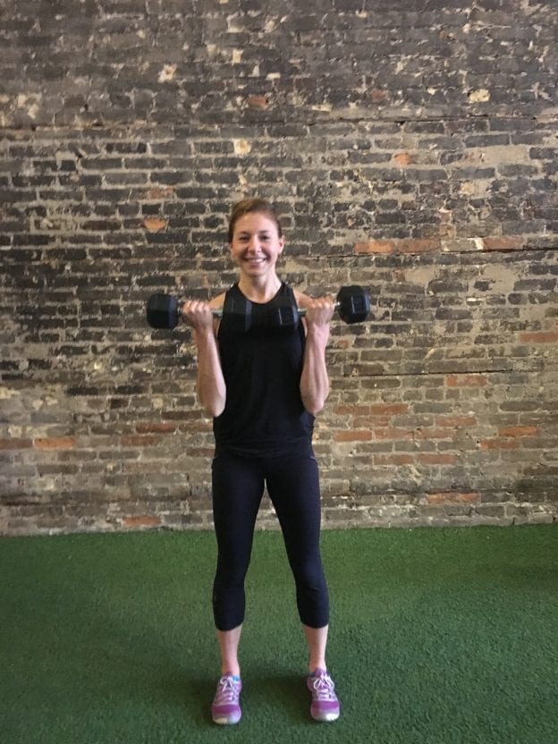 Amrap Format Three 8-minute AMRAP-Style Segments with Just a Set of Dumbbells ...