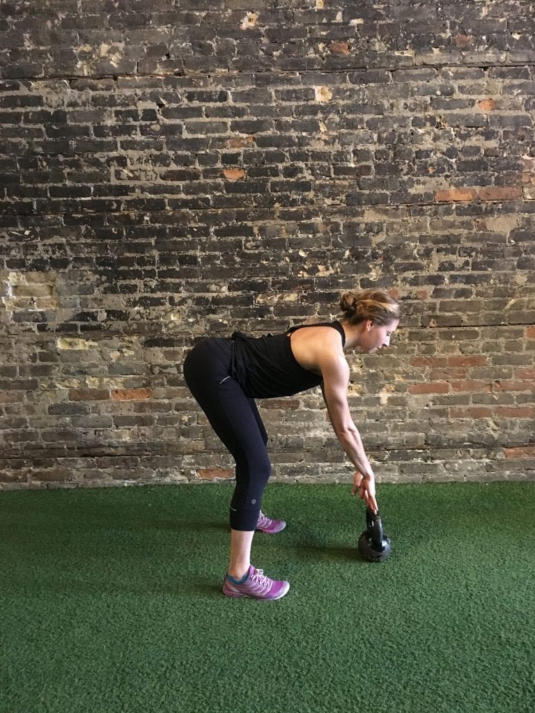 Get Sweaty Doing 30 Minutes of Stacked Kettlebell Intervals aSweatLife