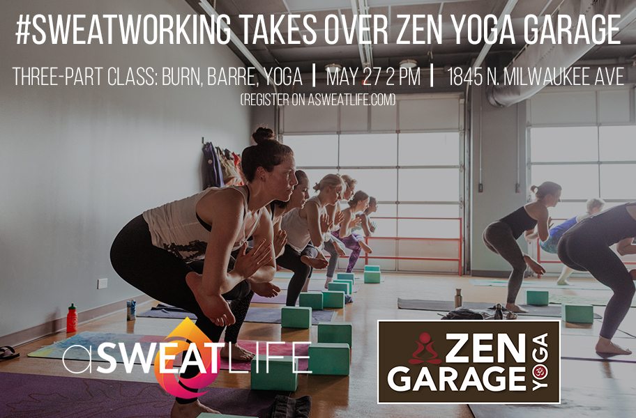 Kick Off Summer With Sweatworking At Zen Yoga Garage Asweatlife