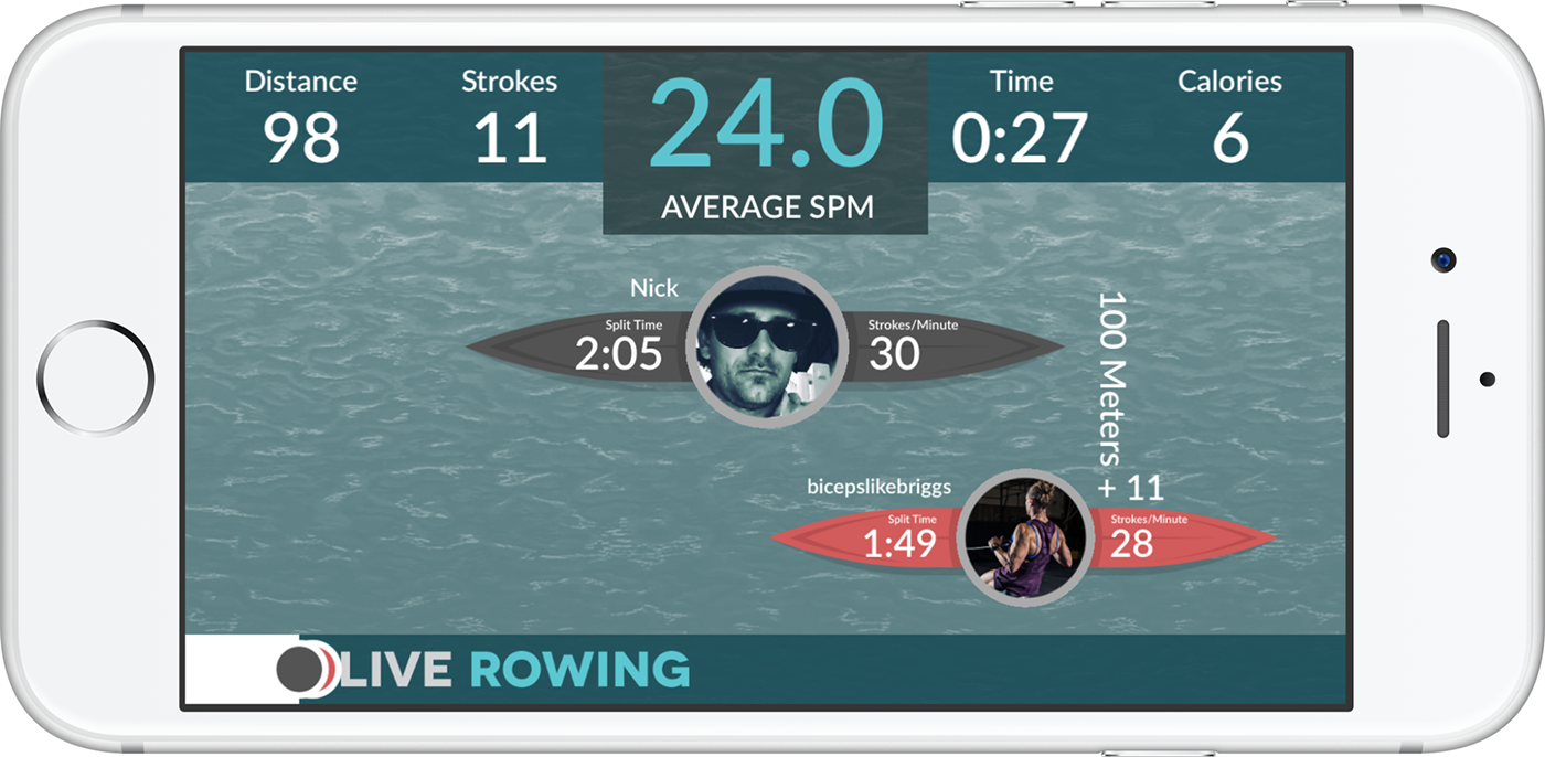 Build Your Rowing Strength and Challenge Your Friends Through LiveRowing