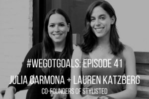 Co-founders of Stylisted, Julia Carmona and Lauren Katzberk