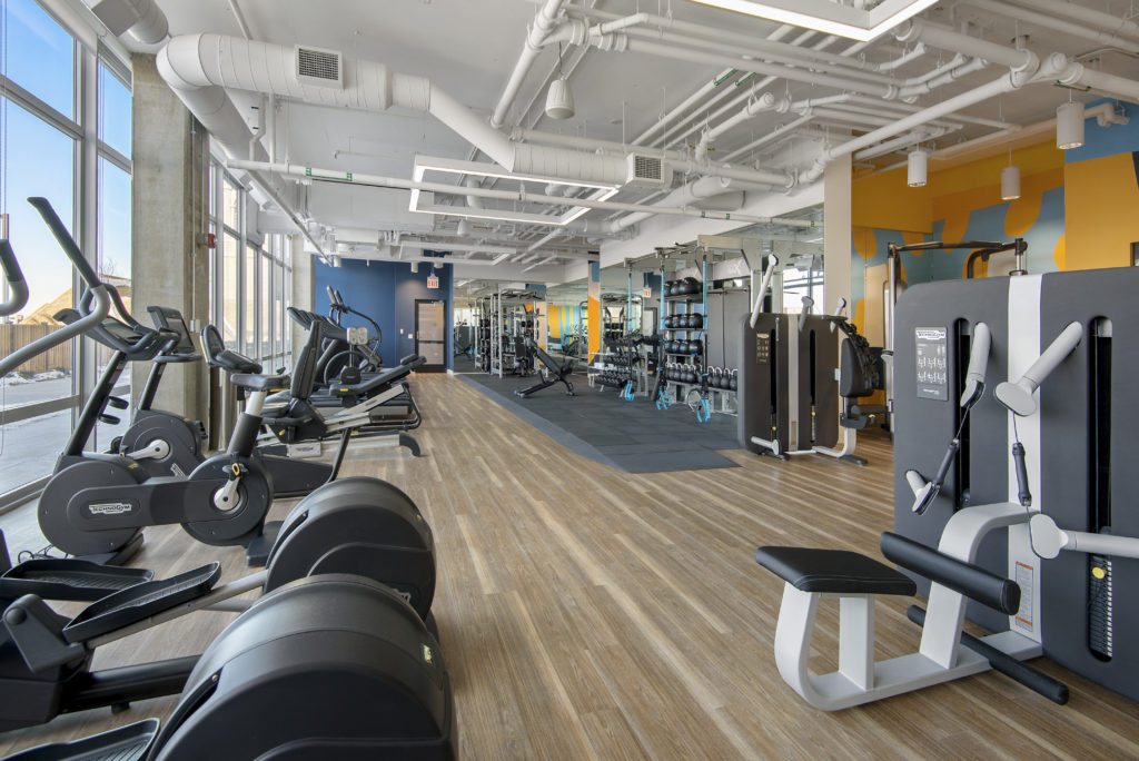 Spoke fitness center healthy amenities