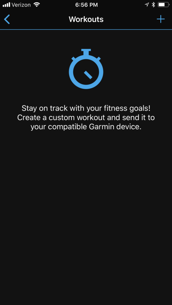 How to make a workout with your Garmin watch