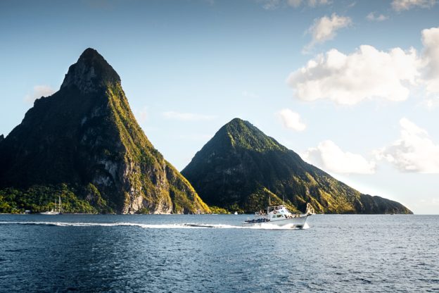 The Pitons in St. Lucia