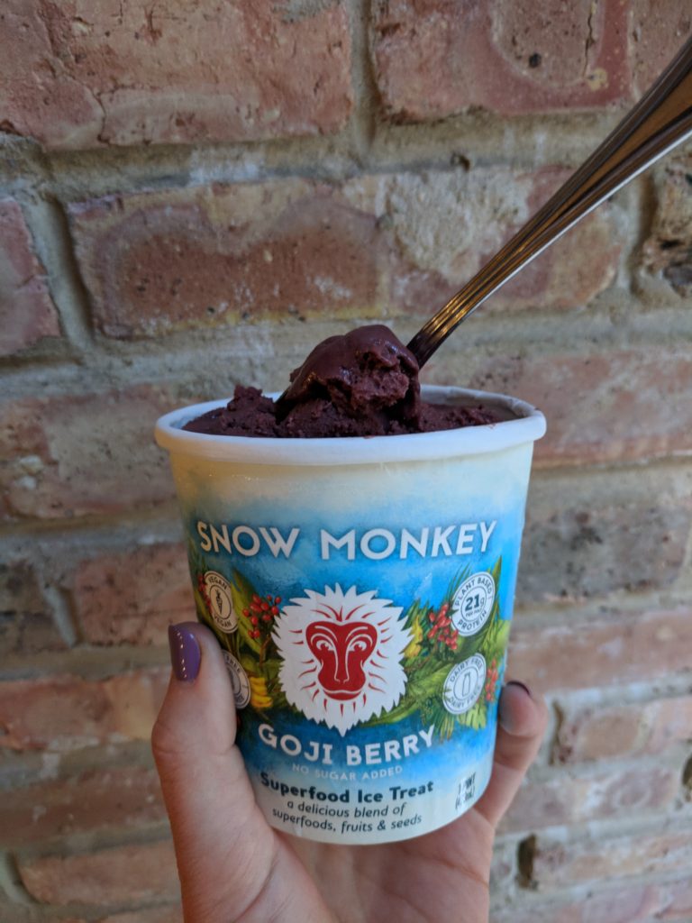 Snow Monkey ice cream alternative