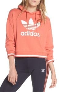 Active Icons Cropped Hoodie