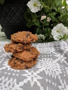 sweet potato chocolate chip cookie