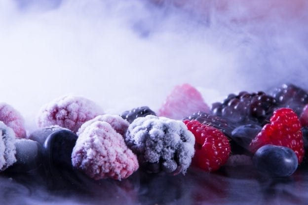 frozen fruits and vegetables