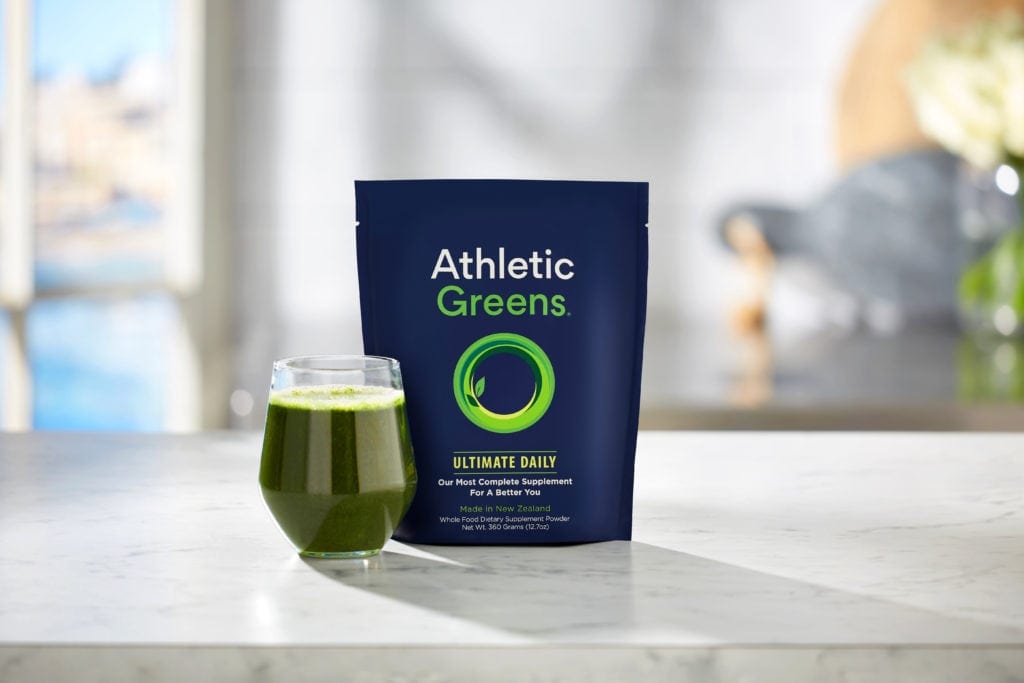 athletic greens fitness drink