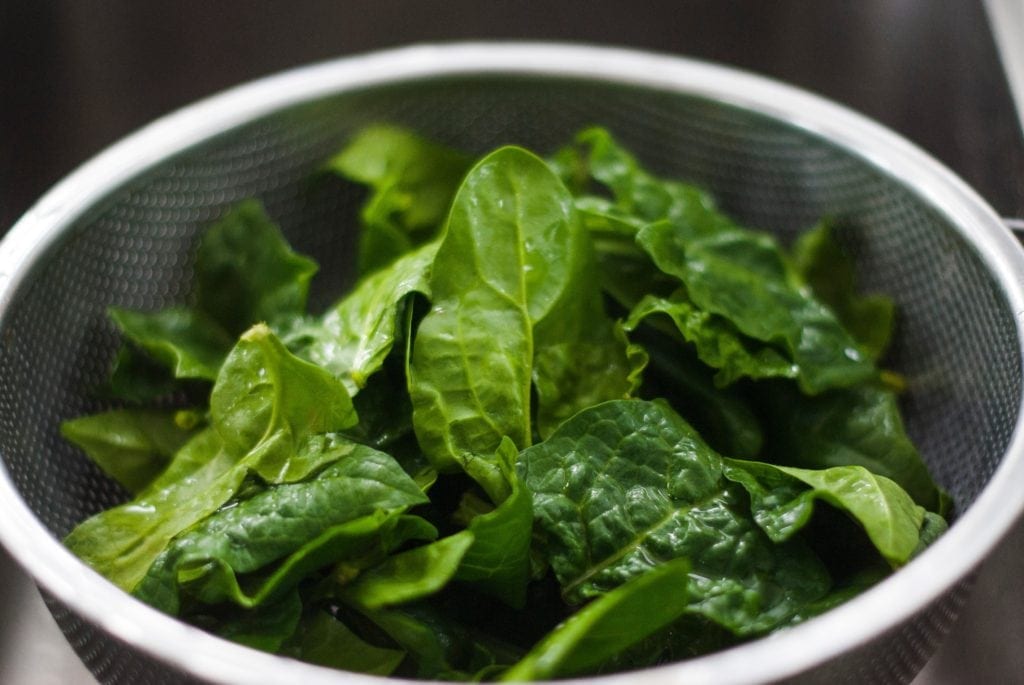 add spinach to your diet