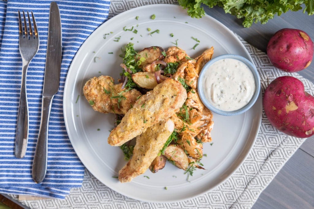 Whole30-approved Crispy Picnic Chicken from Kitchfix