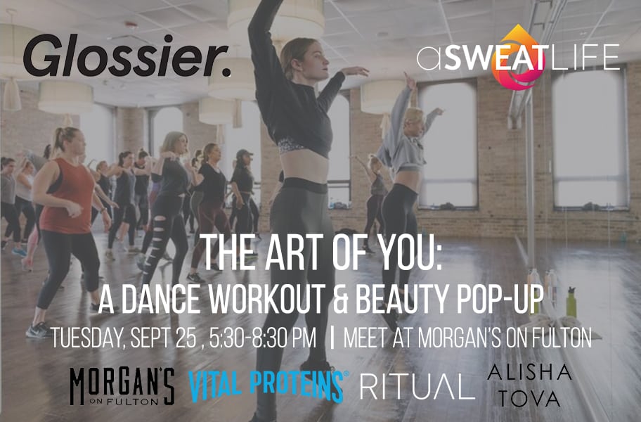 Sweatworking x Glossier The Art of YOU 2-Part Workshop - aSweatLife