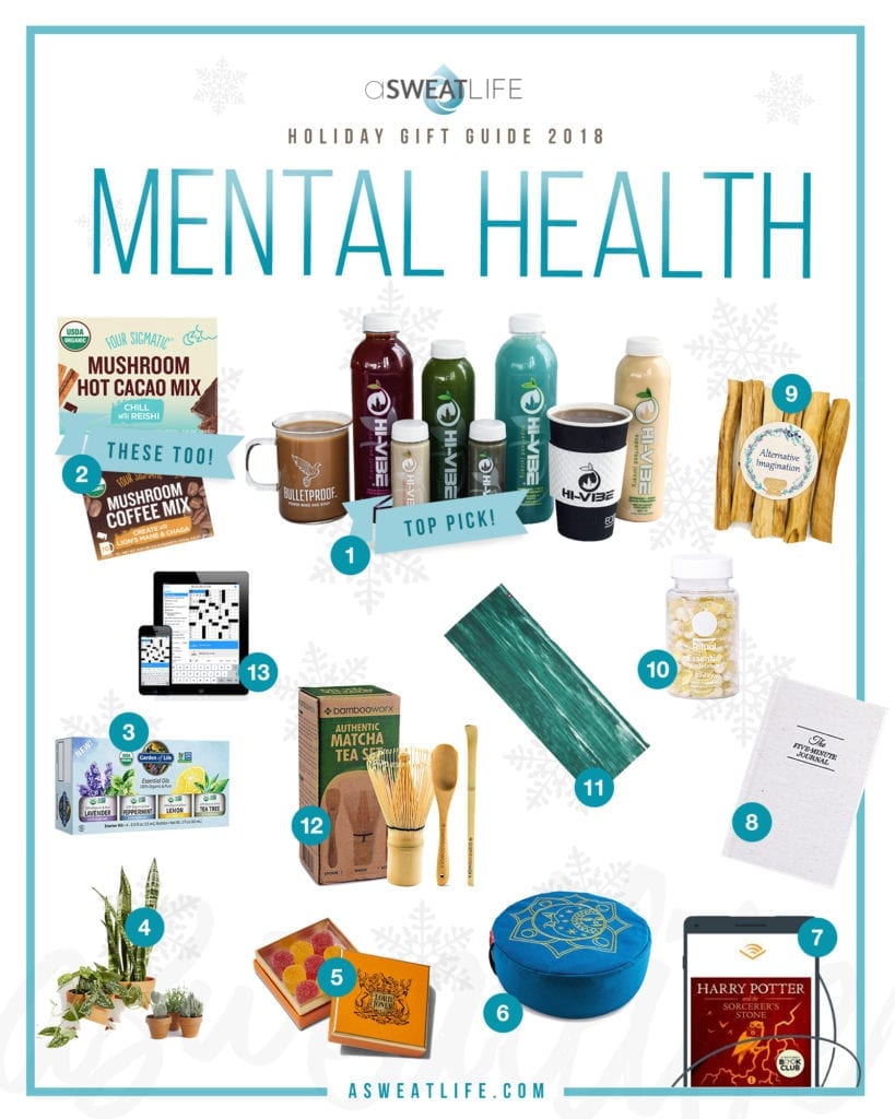 Gift Guide 5 For Mental Health + HIVIBE, Four Sigmatic, and