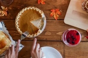 healthy habits for thanksgiving dinner