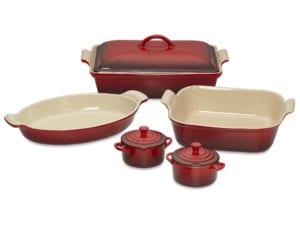 Le Creuset Stoneware 8-Piece Bakeware Set