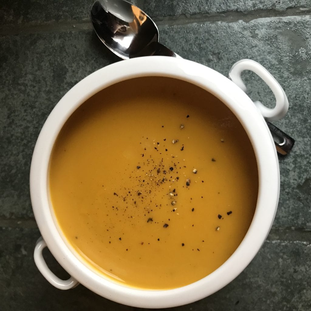 vegan carrot soup recipe