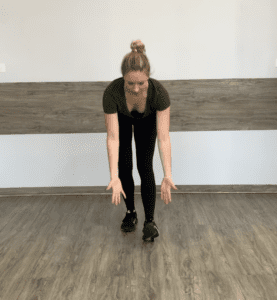 standing hamstring stretch