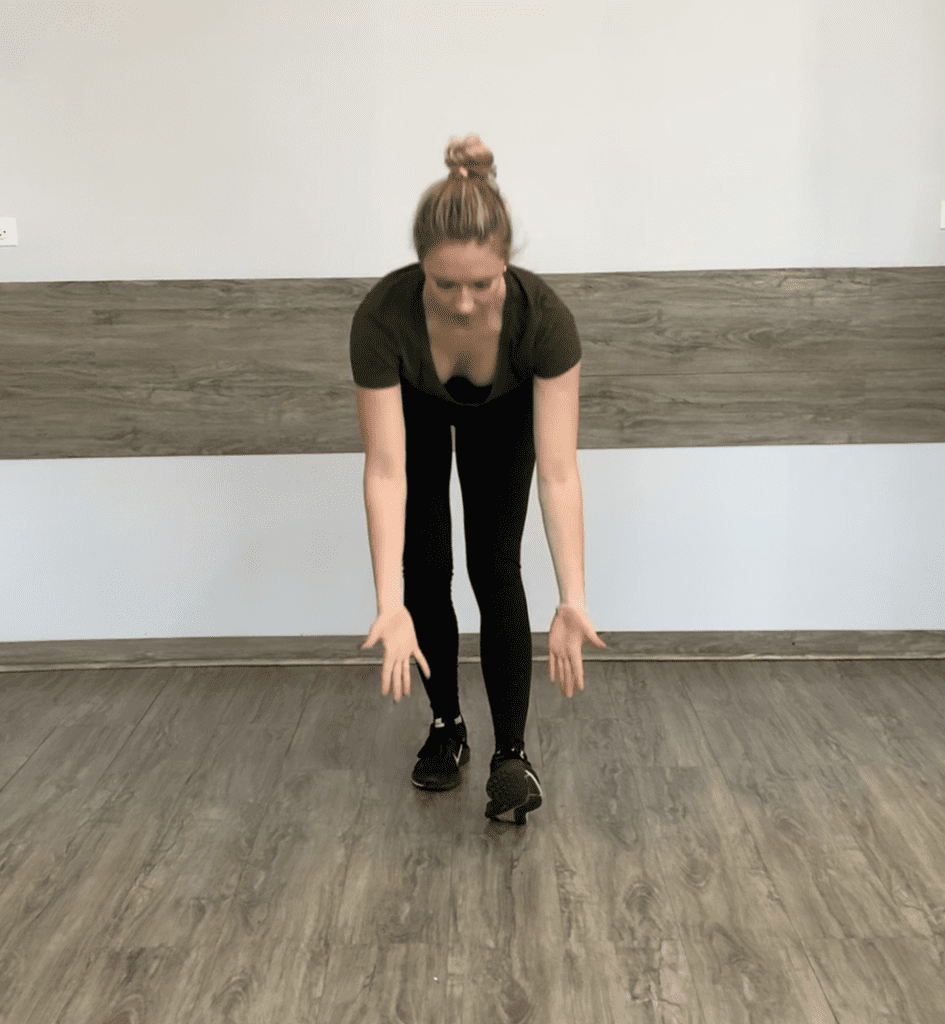 standing hamstring stretch