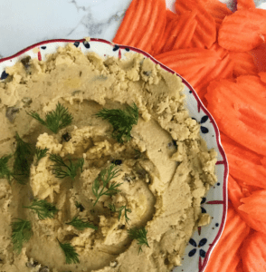 roasted eggplant hummus recipe