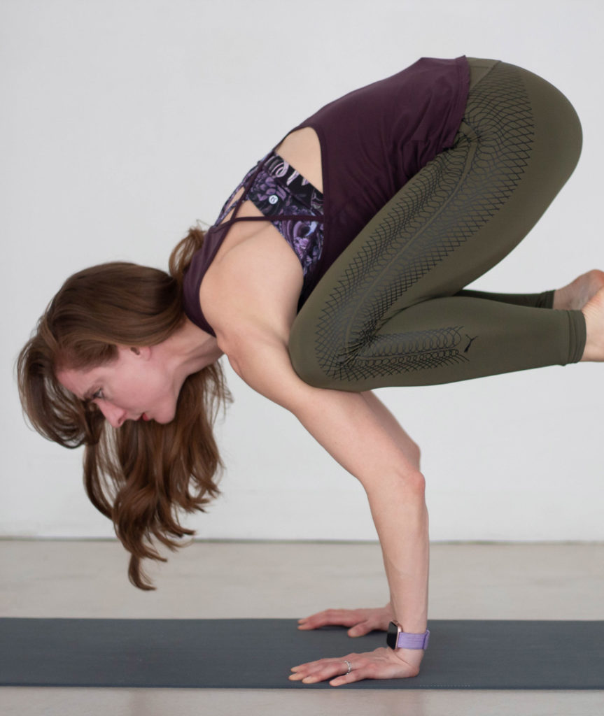 how to crow yoga flow jenny finkel