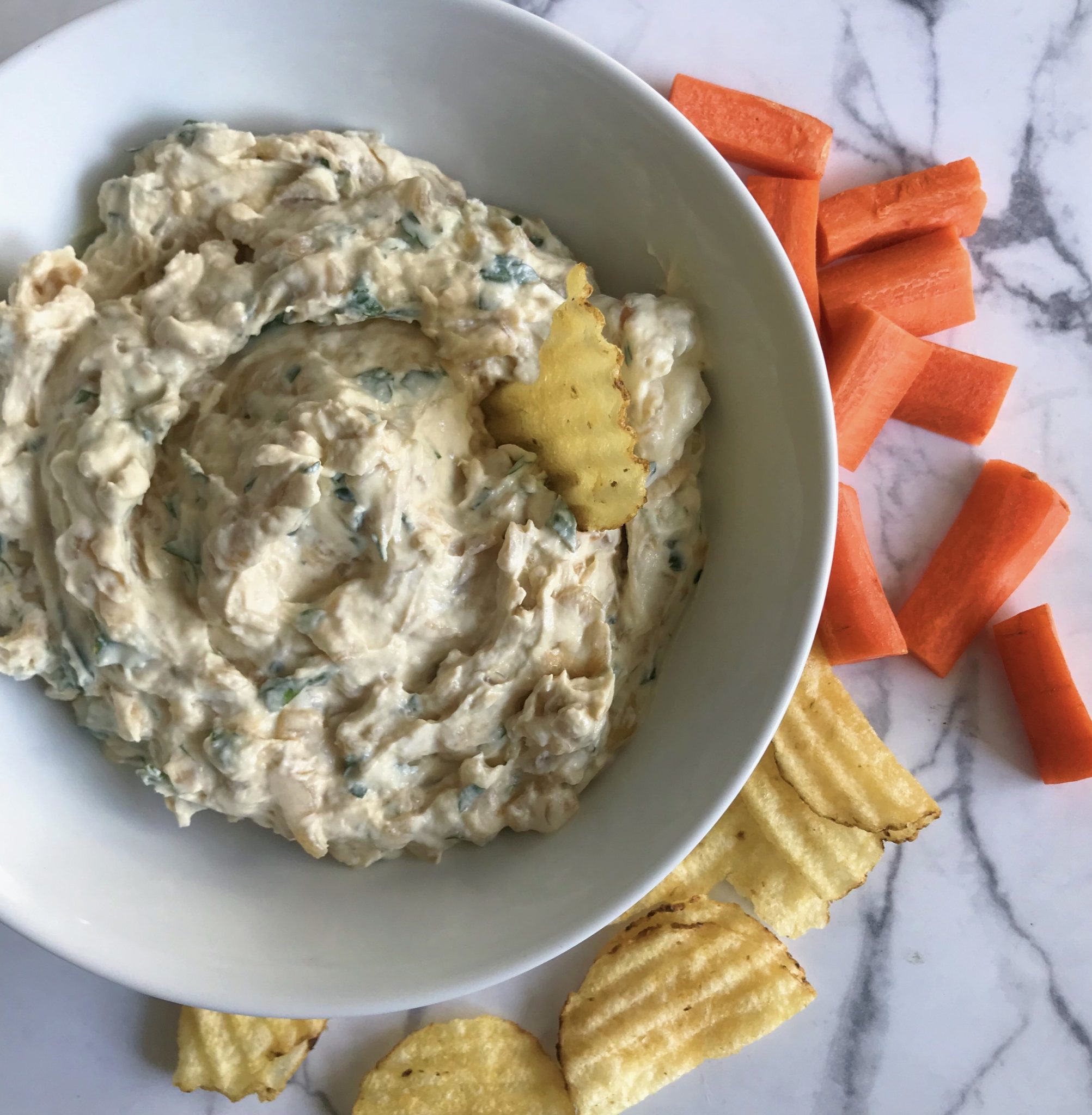 carmelized onion dip memorial day barbecue