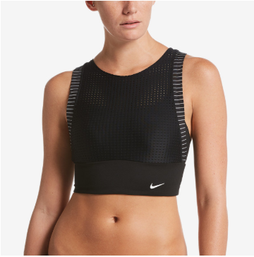 Nike sport store mesh layered midkini