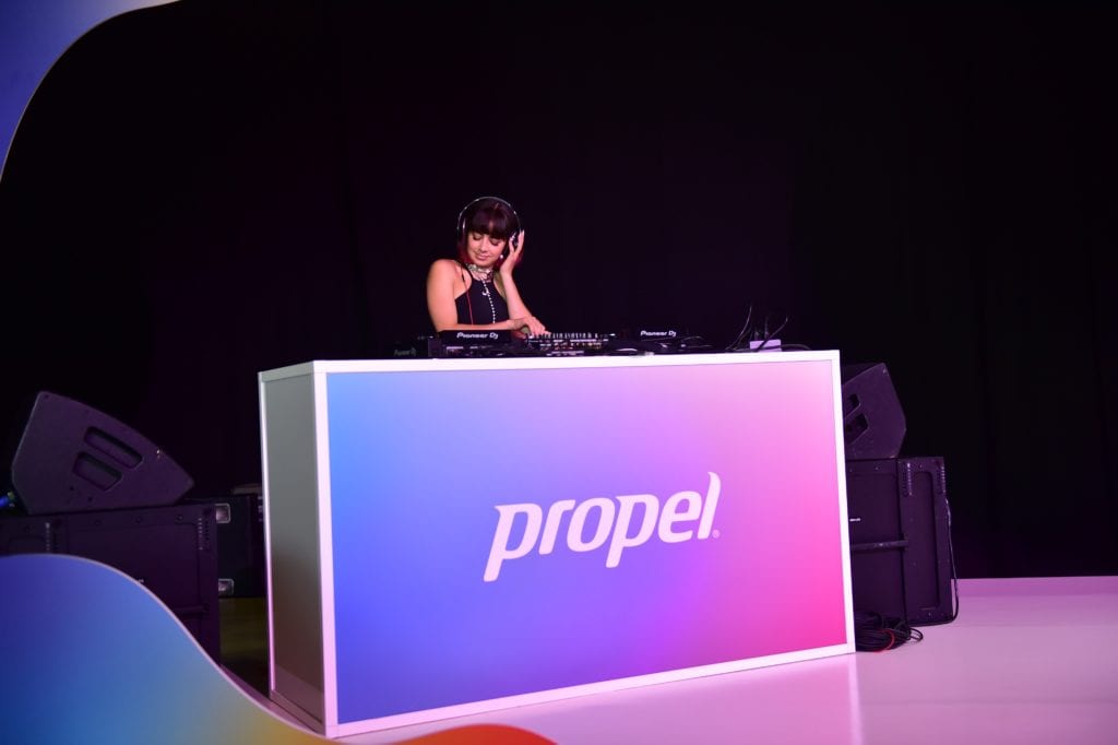 charli xcx at propel co:labs