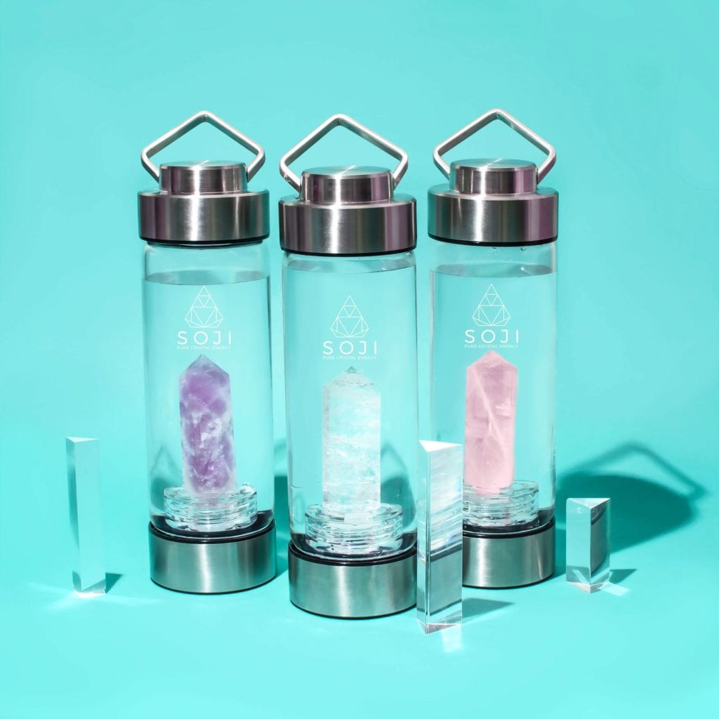 soji reusable water bottle