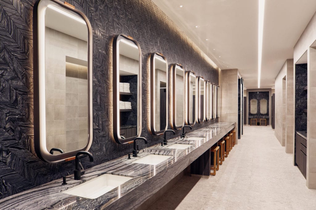 equinox hudson yards womens locker room wellness clubs