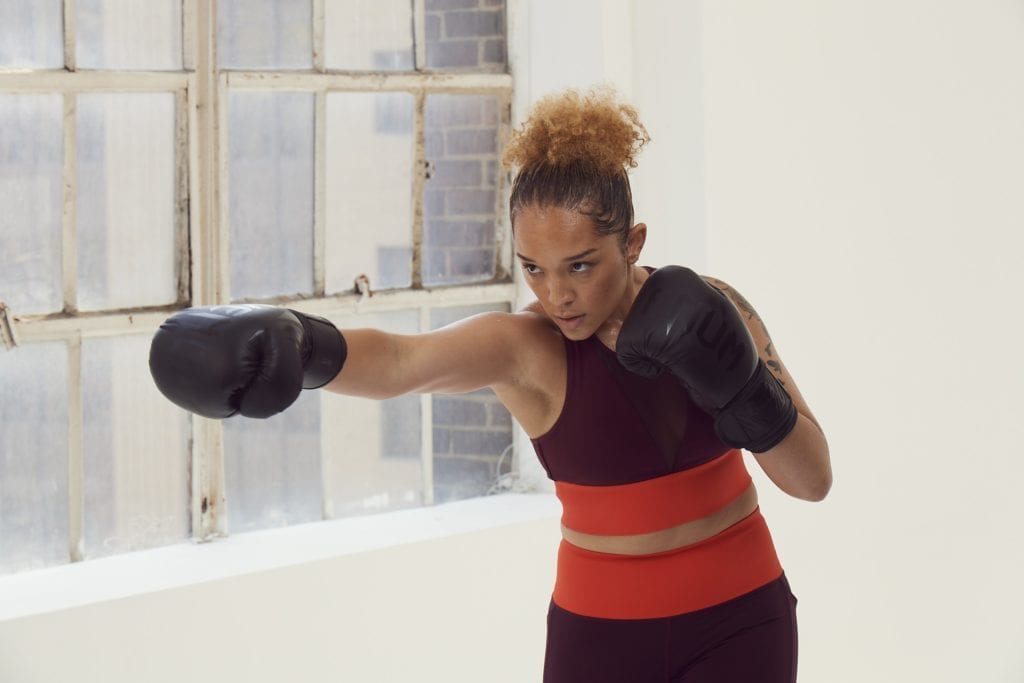 athleta boxing kit